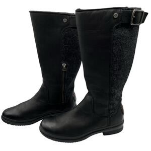 UGG Australia Womens 5.5 Janina Waterproof Knee High Boot 1018472 Black NWOT